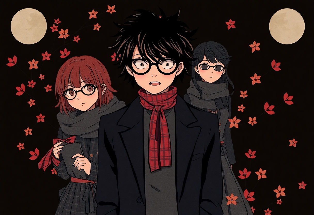 Seasonal styling with dark academia fashion