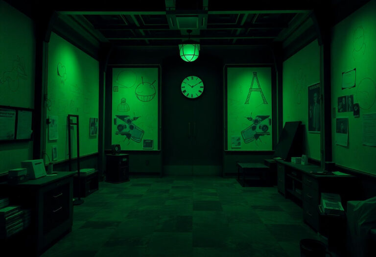 Exploring the Charm of Green in Dark Academia