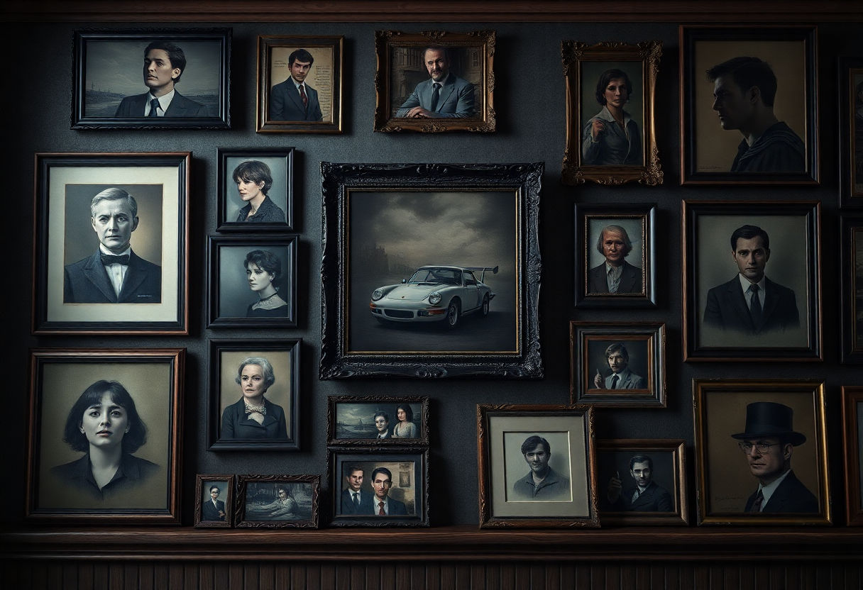 Curating the Perfect Dark Academia Gallery Wall