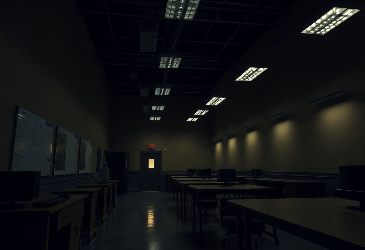 Lighting techniques in dark academia interiors
