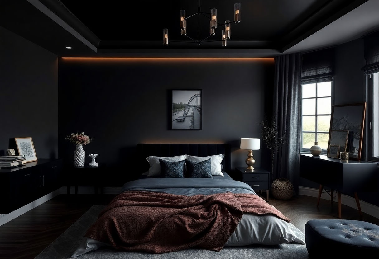 Creating Your Perfect Bedroom Dark Aesthetic