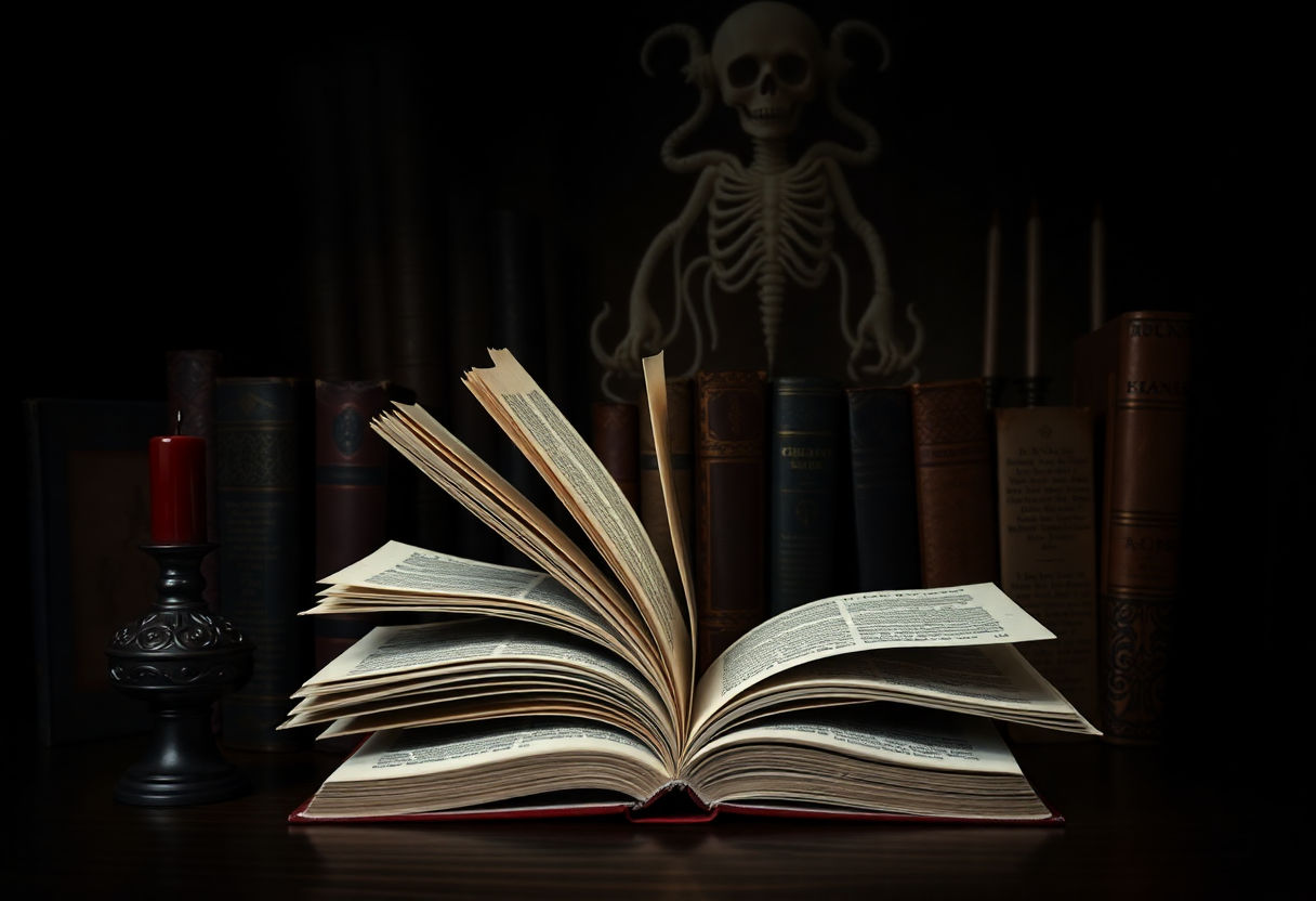 Philosophy books underpinning Gothic Dark Academia