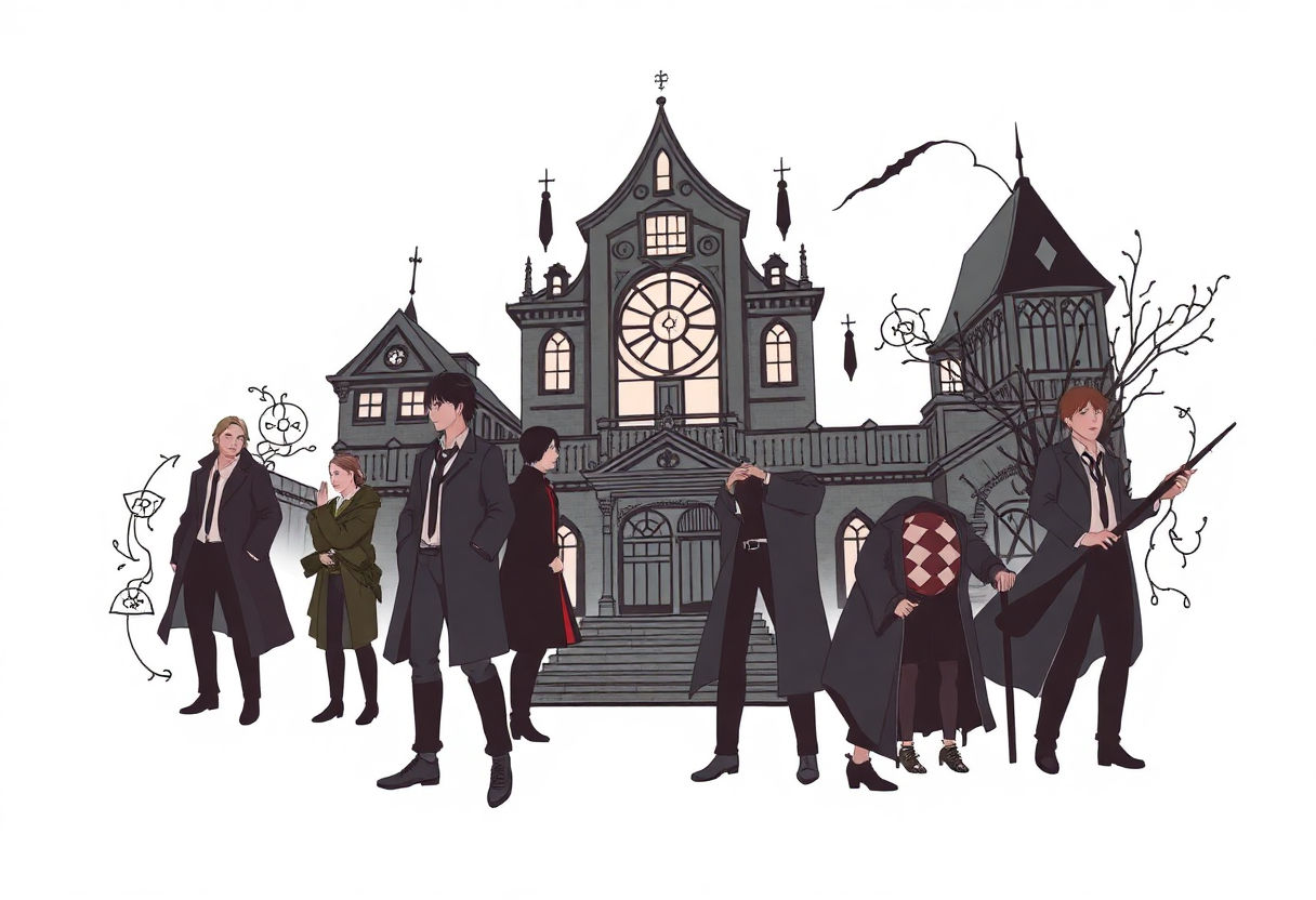 Core elements of dark academia style