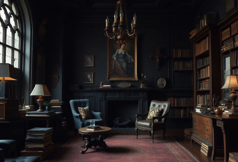 Exploring the Allure of Dark Academia Designs