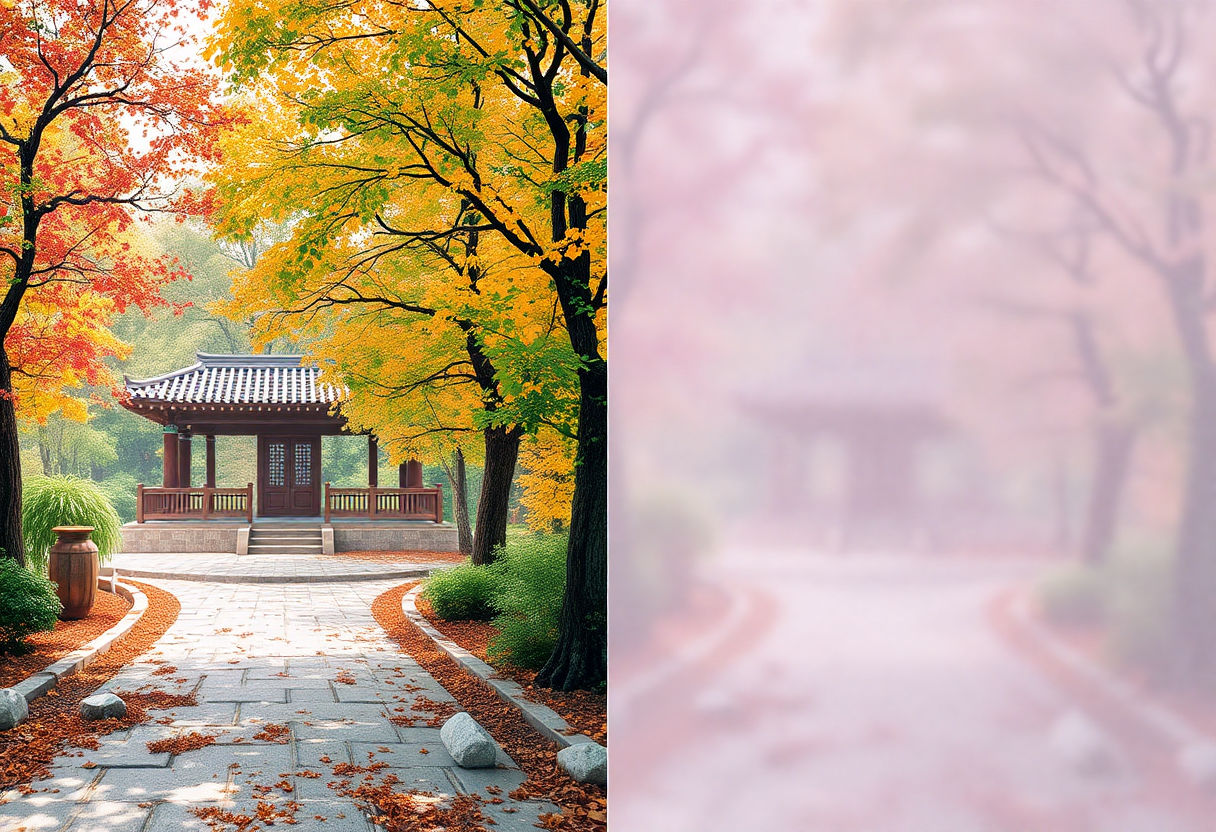Comparison of traditional vs AI-driven wallpaper