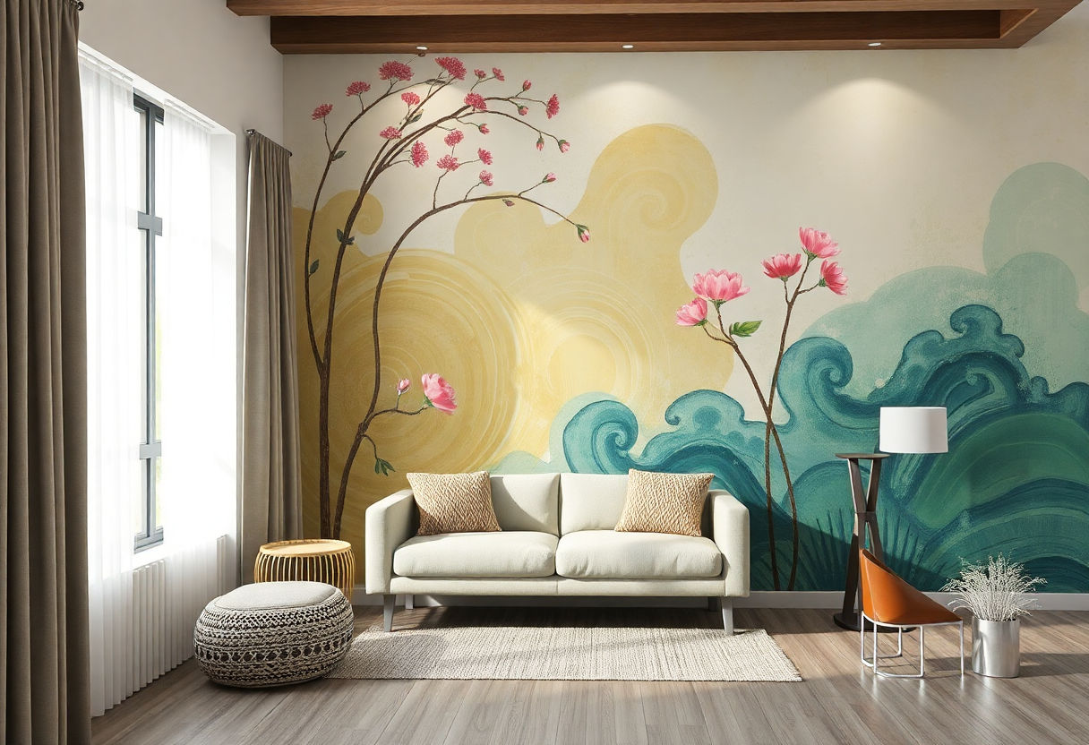 Customized wallpaper design process