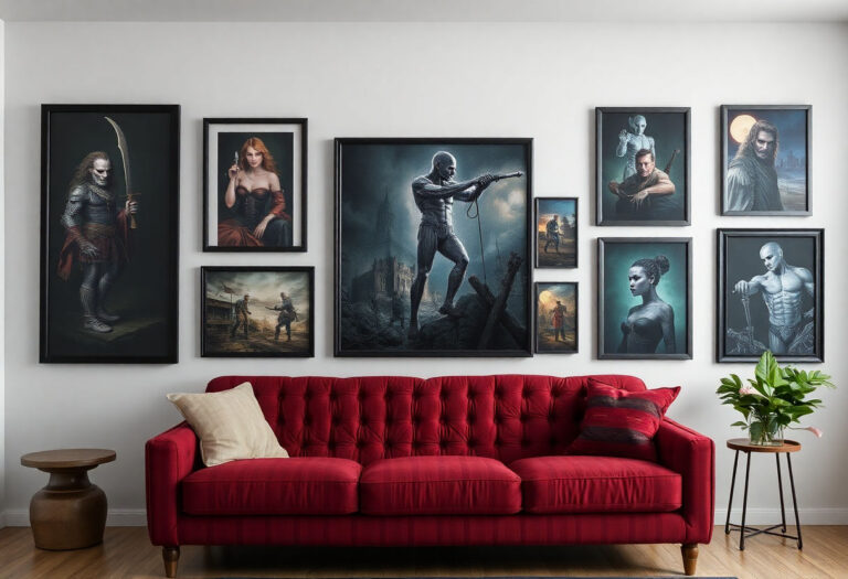 Designing a Dark Academia-Themed Gallery Wall: Tips and Inspiration