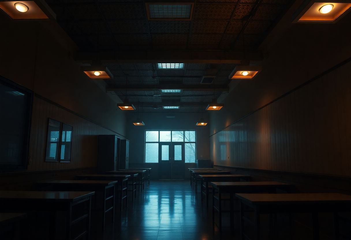 Warm lighting setups for dark academia ambiance