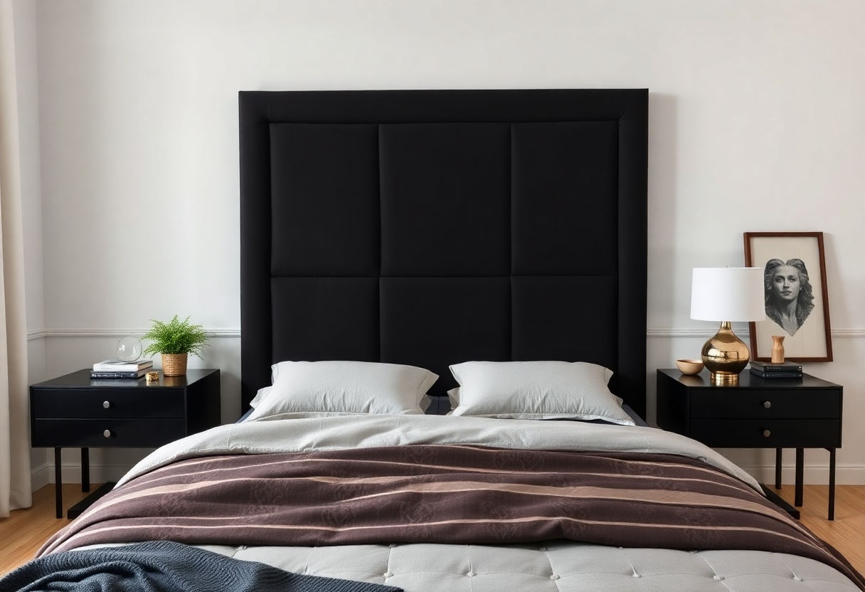 Selection of elegant dark academia headboards