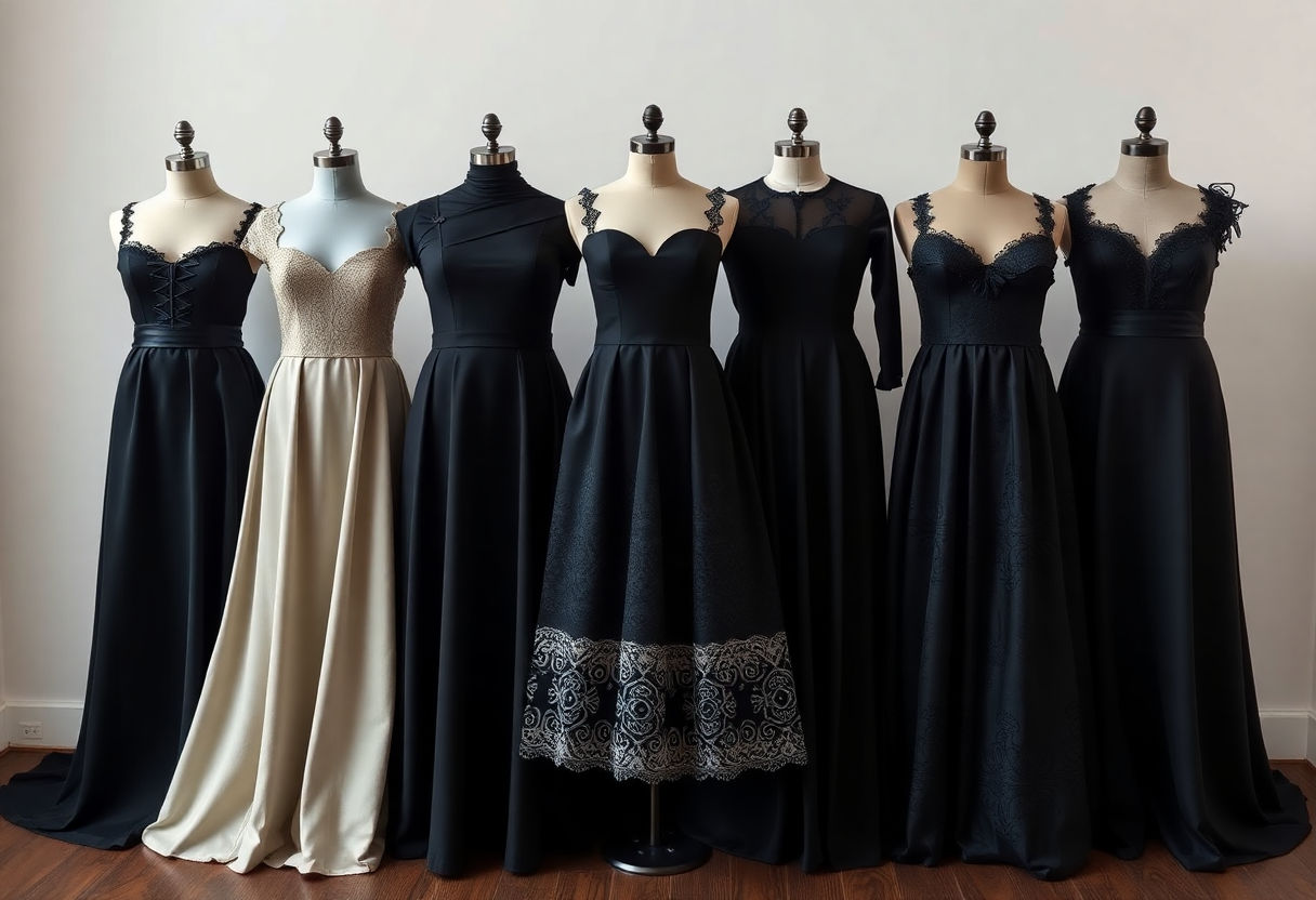 Exploring the Allure of Dark Academia Dresses
