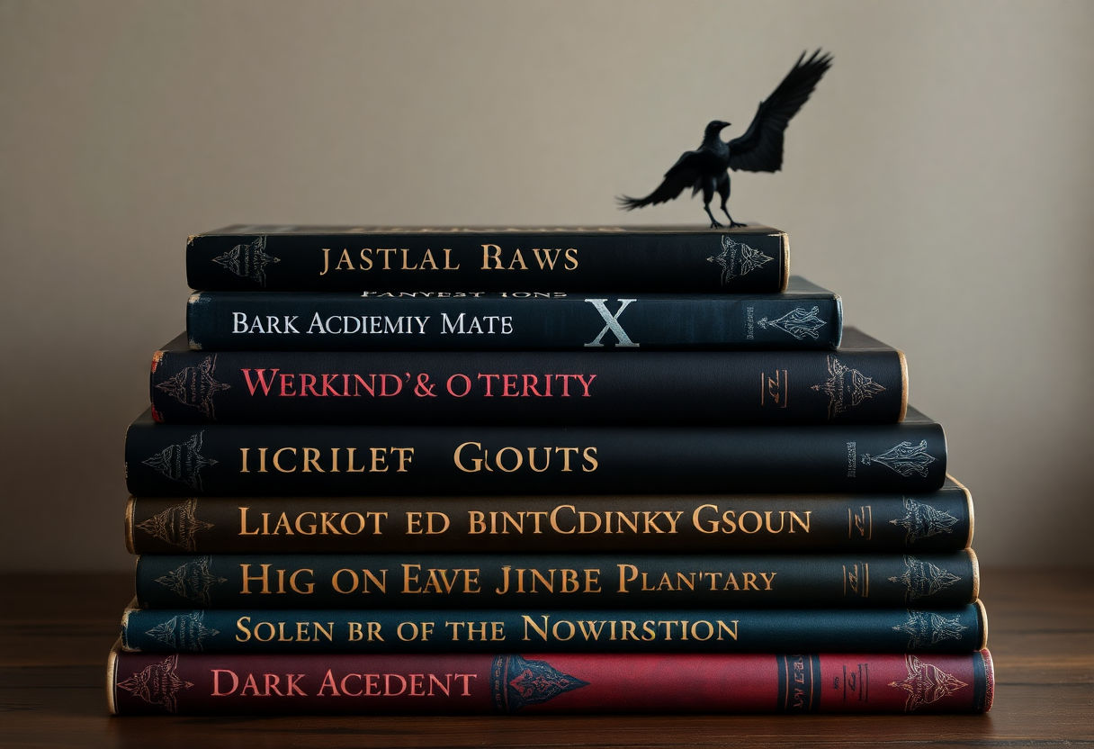 Unveiling the Mysteries: Top Dark Academia Fantasy Novels