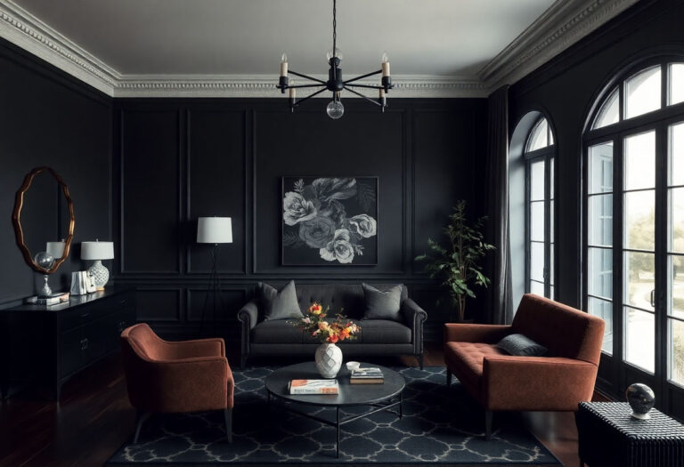 Unleashing the Charm of Dark Room Decor